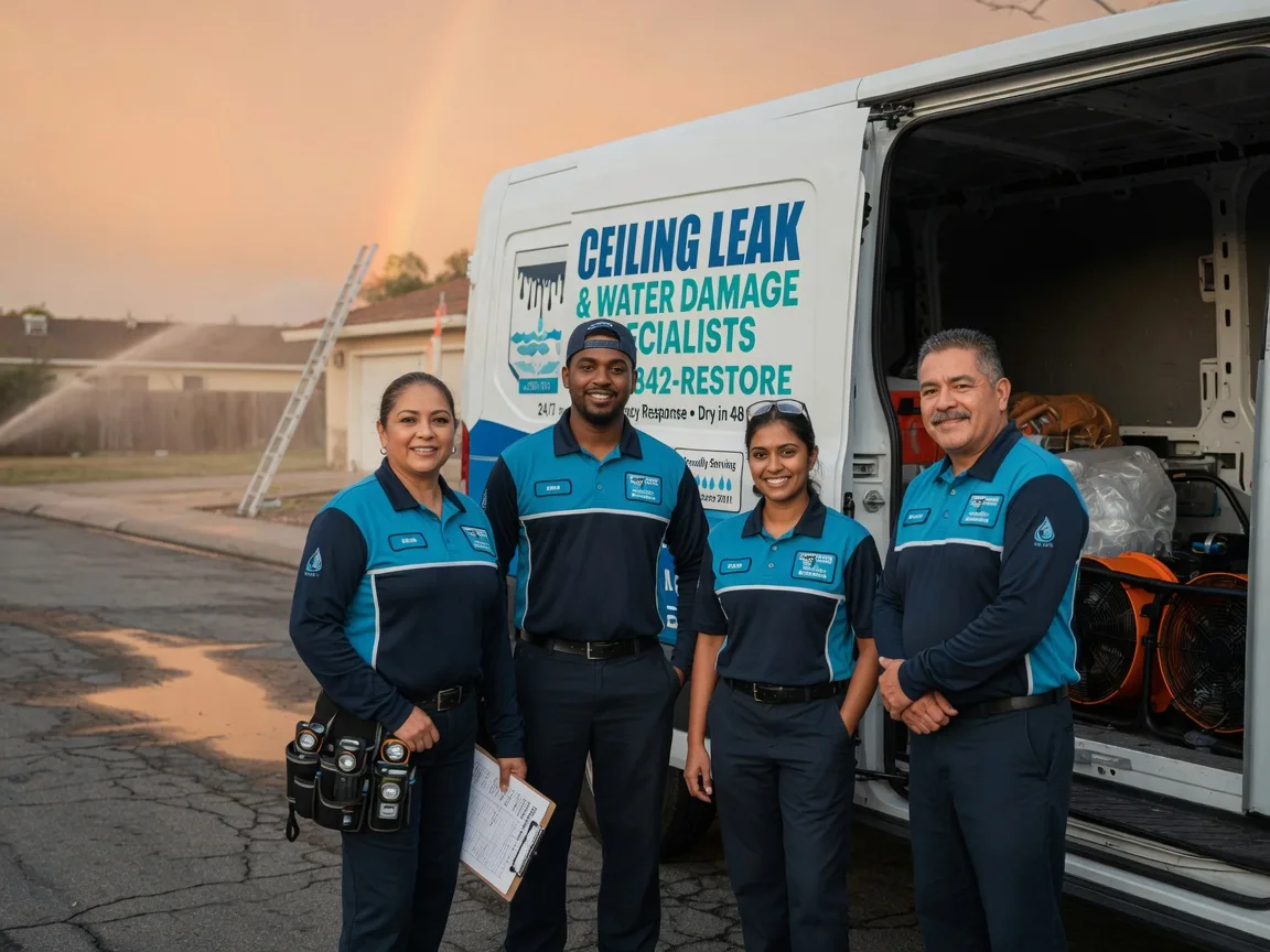 Ceiling Leak Cleanup company in Rothsay, MN